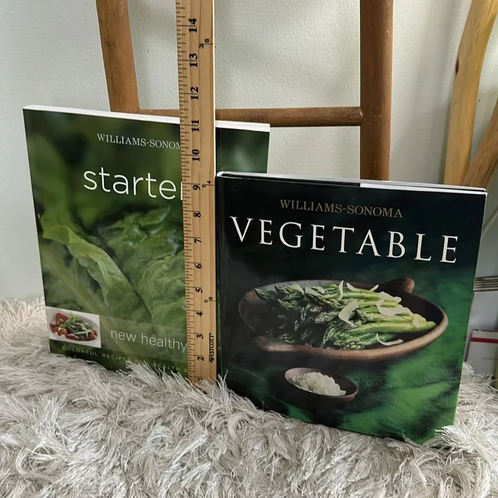 Williams-Sonoma Starters New Healthy Kitchen & Vegetable Cookbook Bundle